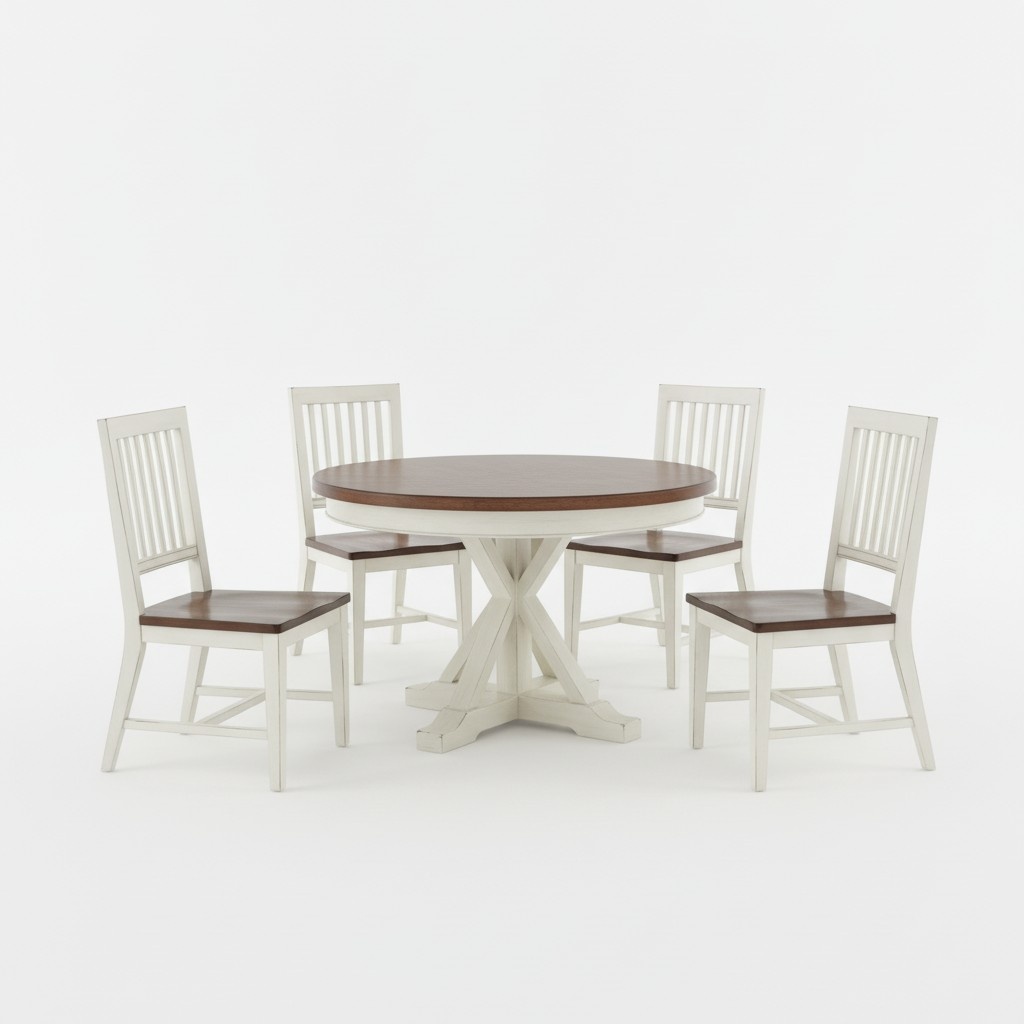 Esstisch 4 StÃ¼hle Esszimmer Set Essgruppe Klassischer Tisch Tische Garnitur neu