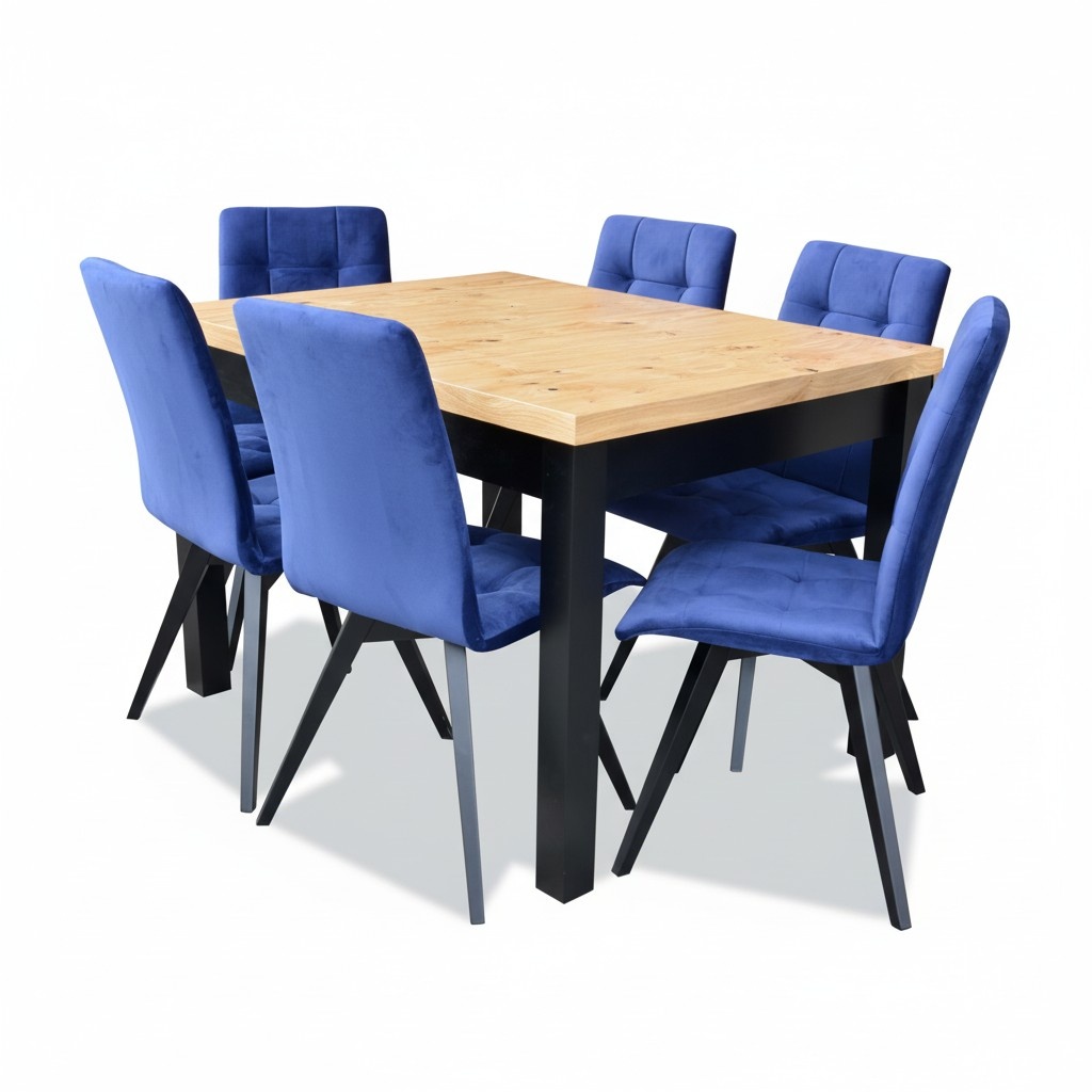 Esstisch 6x StÃ¼hle Esszimmer Set Essgruppe Klassischer Tisch 7tlg Set Stuhl neu