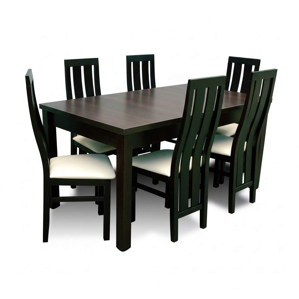 Esstisch Esszimmer Komplett Set 6x StÃ¼hle Set Ess Gruppe Holz Tisch Tische 7tlg