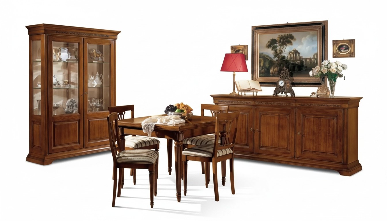 Esstisch Tisch MÃ¶bel 4x StÃ¼hle Set 7tlg. Design Esszimmer Garnitur Neu