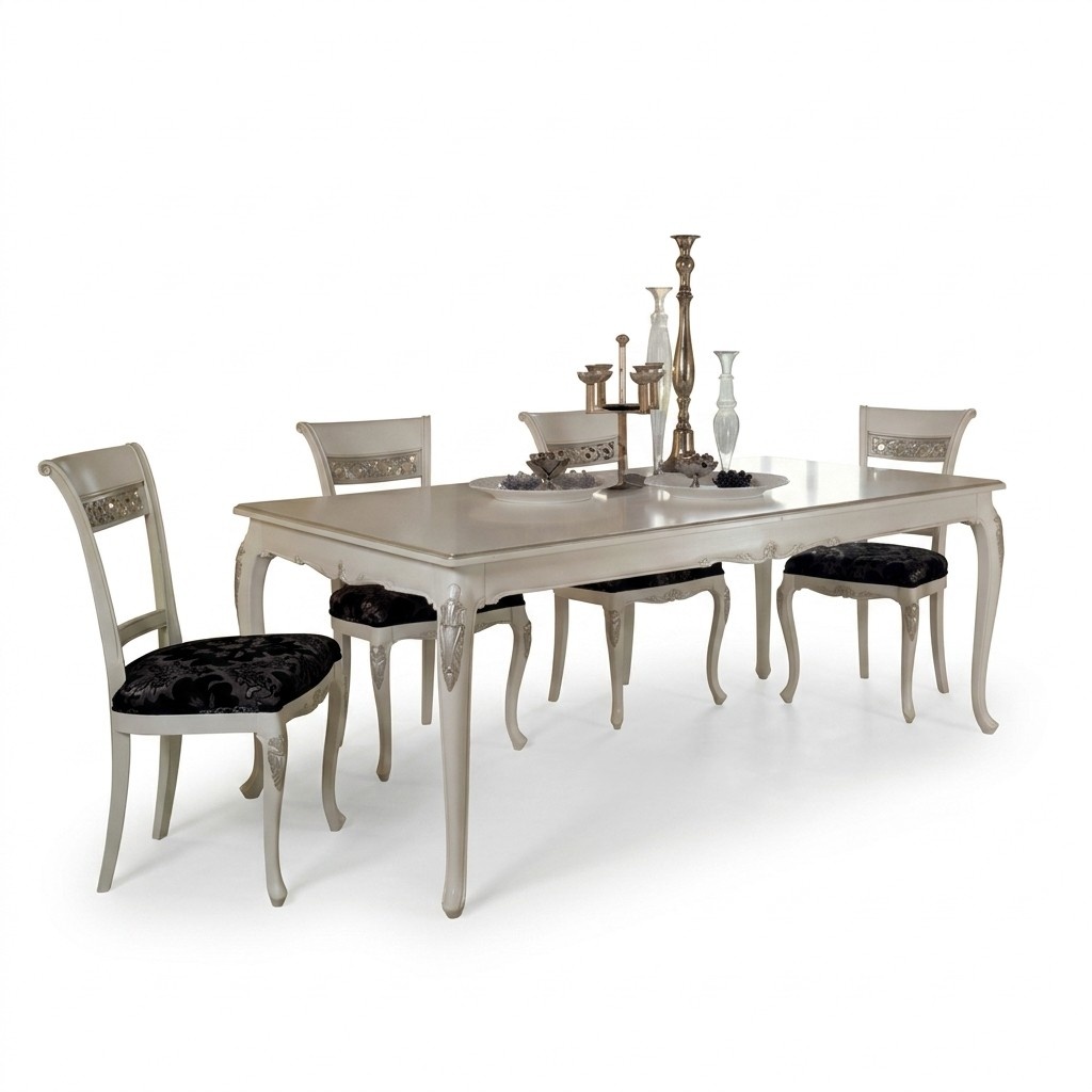 Esszimmer Set Esstisch 4x StÃ¼hle Garnitur Tisch Gruppe 5tlg. Komplett