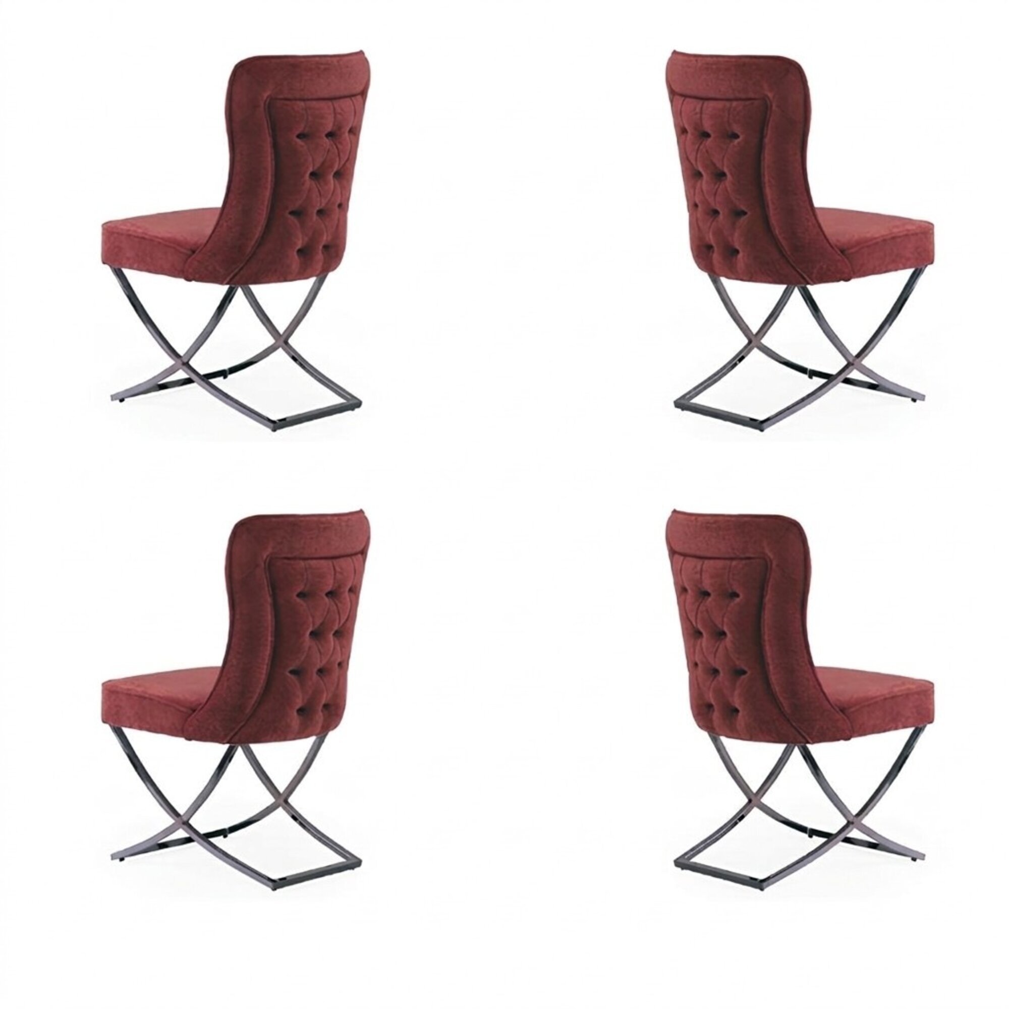 Esszimmer StÃ¼hle Garnitur Sessel Design 4x StÃ¼hle Set Gruppe Polster