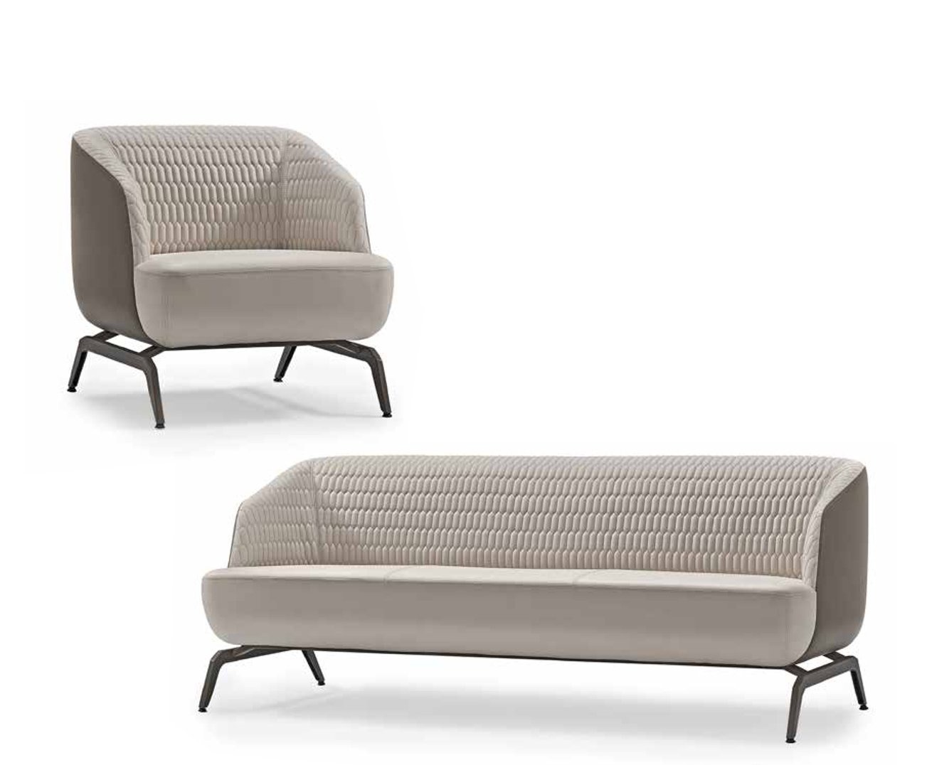 Exklusive WeiÃe Sofagarnitur Designer Polster MÃ¶bel Dreisitzer Sessel