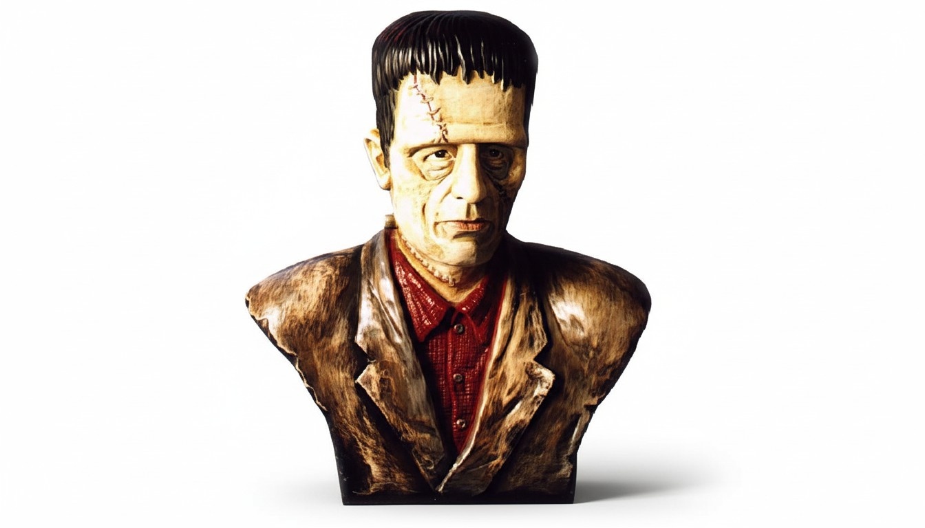 Frankenstein Büste Figur Statue Skulptur Skulpturen Statuen