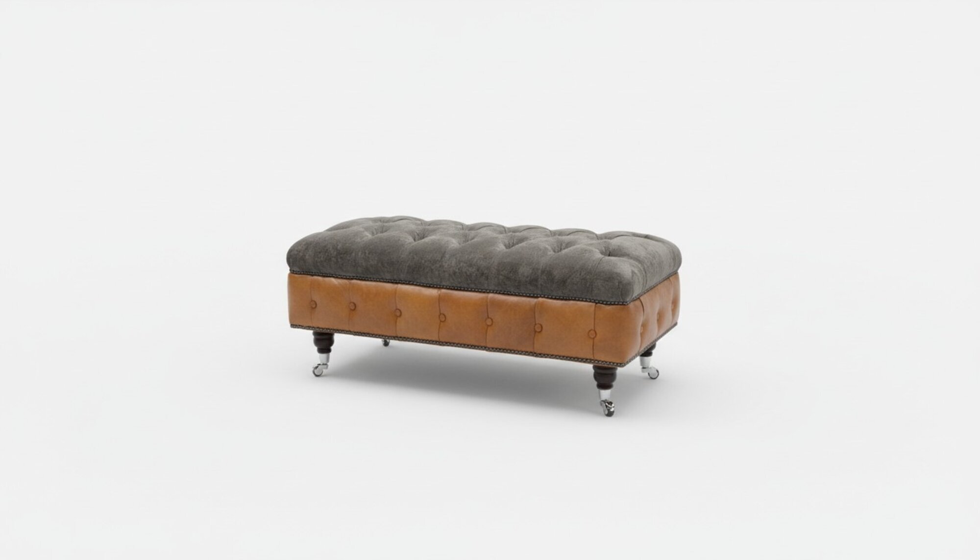 FuÃhocker Rund Hocker Polsterhocker Sitzhocker Ottomane Hocker