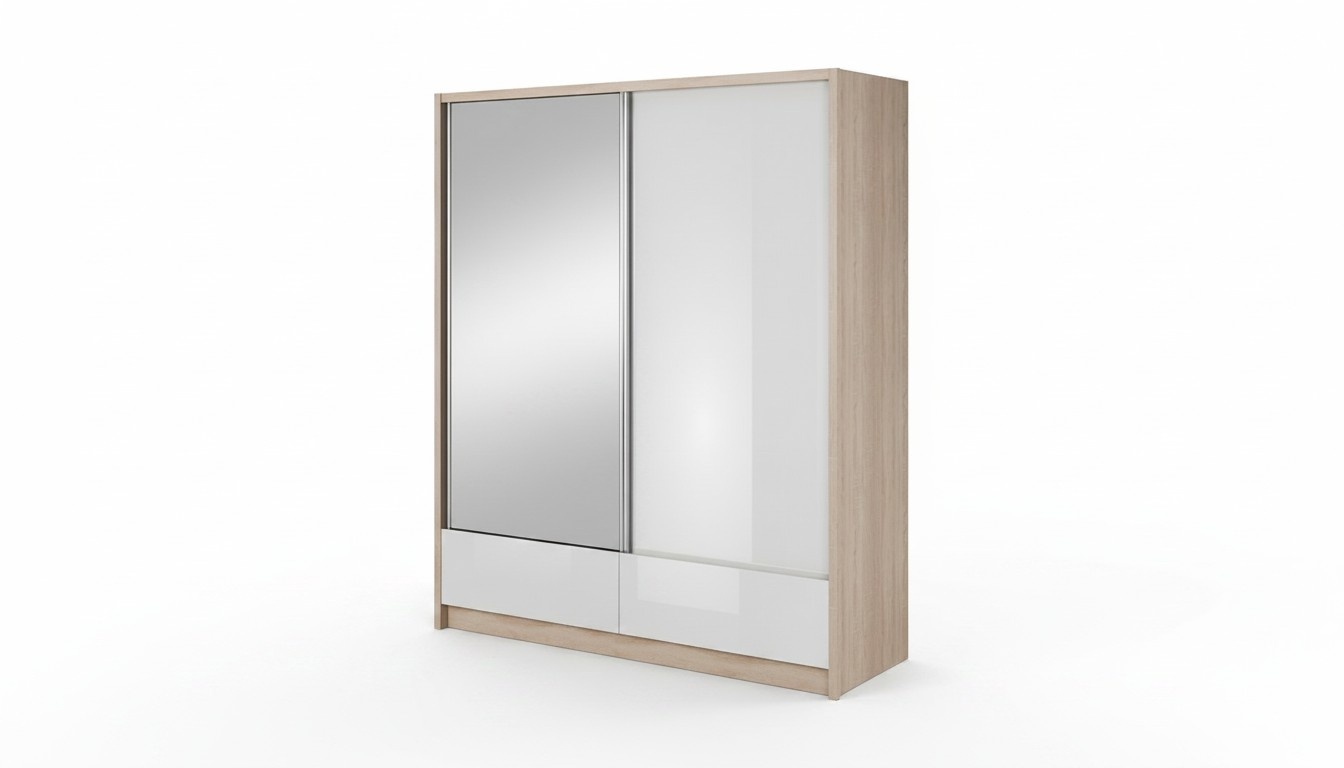 Garderobe Aufbewahrung 180cm Regal Schrank Archiv SchiebetÃ¼ren SchiebetÃ¼ren BÃ¼ro