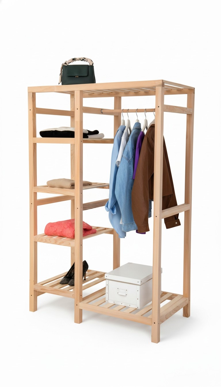 Garderoben KleiderstÃ¤nder StÃ¤nder HÃ¤nge Luxus Modern Holz Diele Garderobe