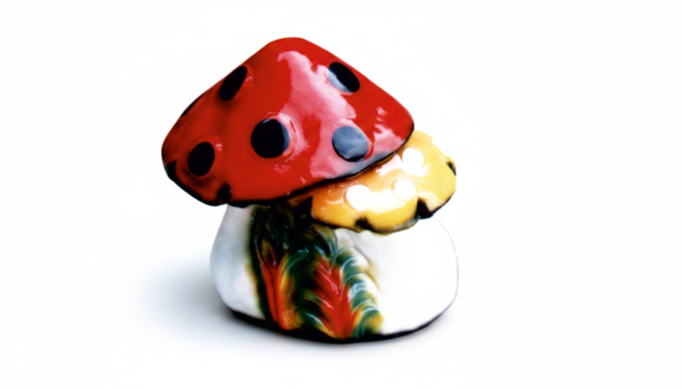 Garten Pilze Figur Statue Skulptur Figuren Skulpturen Dekoration Deko