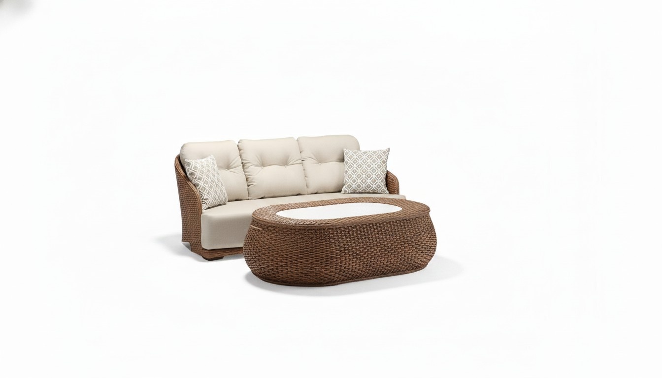 Garten RattanmÃ¶bel Sofagarnitur Terrasse Set Balkon Outdoor Lounge MÃ¶bel 2tlg.
