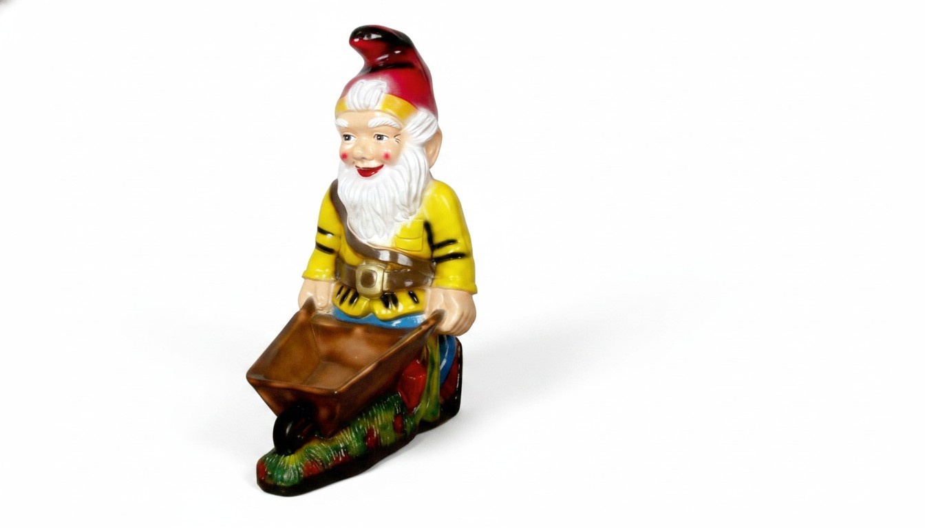 Garten Zwerg Figur Dekor Statue Skulptur Figuren Skulpturen Dekoration