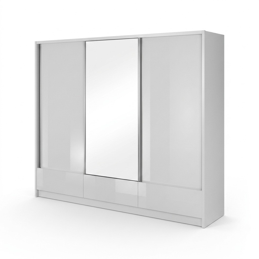 GroÃer Schlafzimmer Schwebe TÃ¼ren Schrank 250cm Kleider SchrÃ¤nke