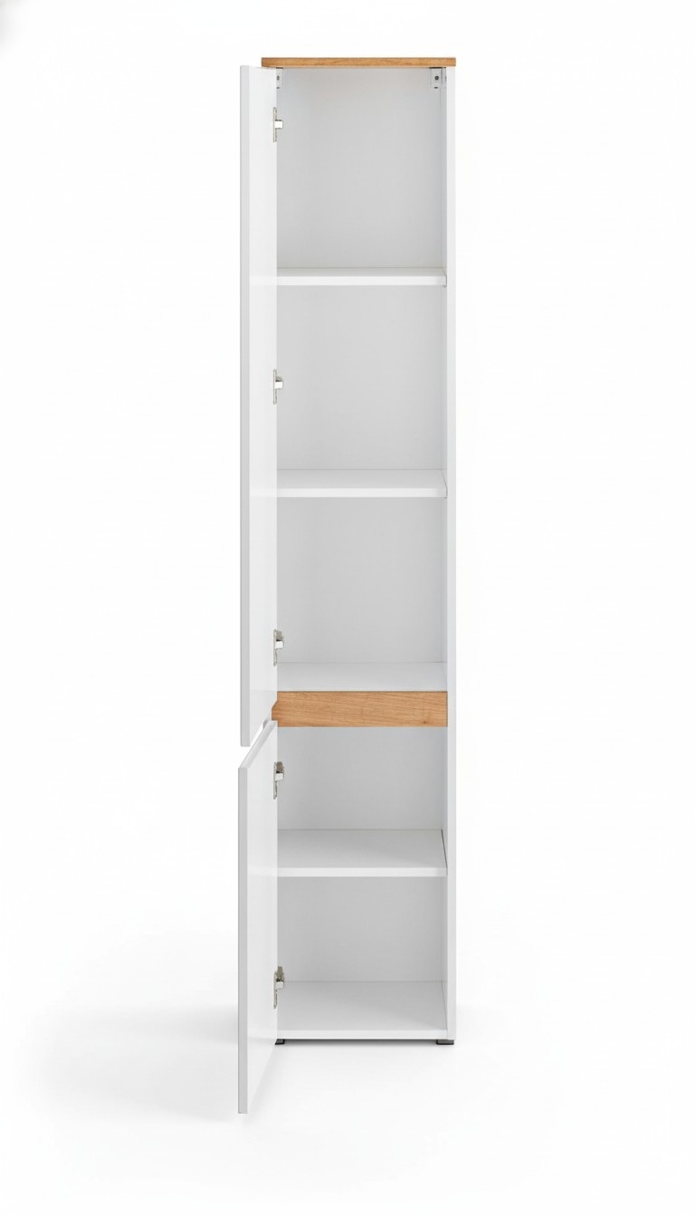 Hochschrank Badezimmerregal HÃ¤ngeschrank 176cm Badezimmer MÃ¶bel