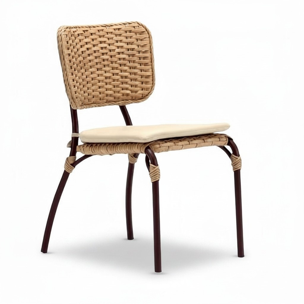 Hochwertig Terrasse Stuhl Braun Luxus Modern StÃ¼hle stilvoll Rattan Stil