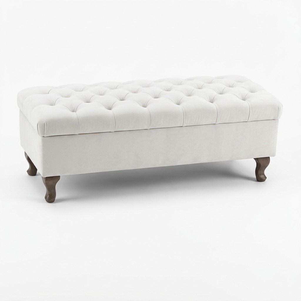 Hocker Chaiselounge FuÃhocker Beistellhocker Sitzbank Chesterfield Neu