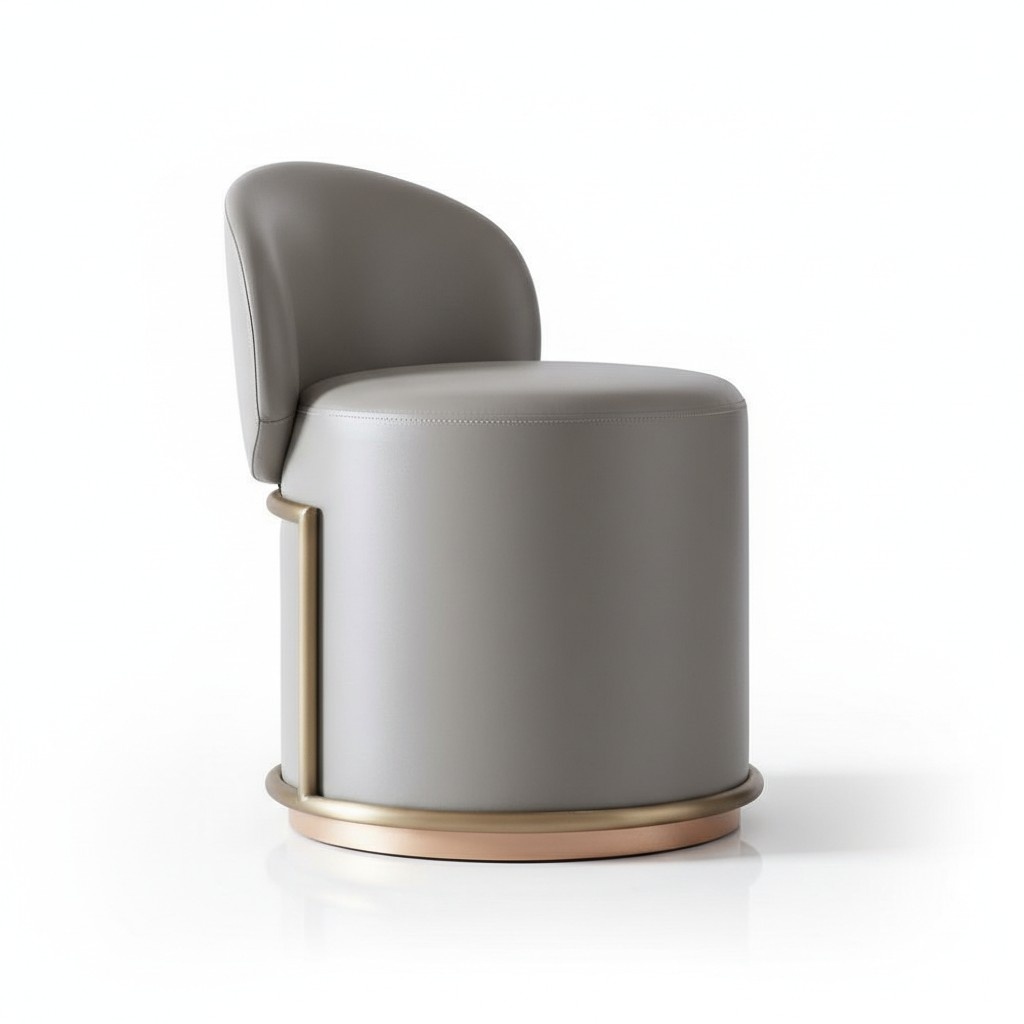 Hocker Design Polster FuÃhocker Ottomane Sitz Leder Chaise Lounge Pufa