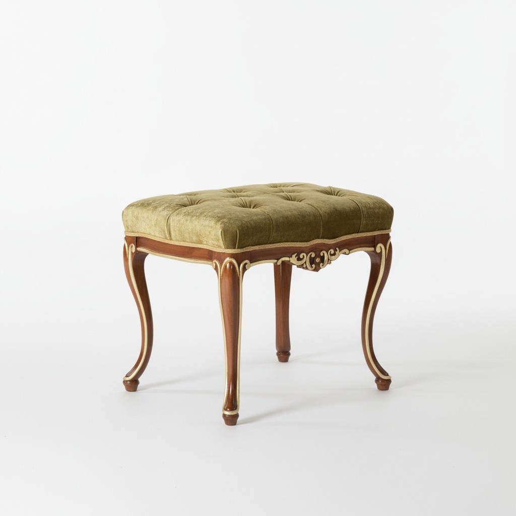 Hocker Designer Chesterfield FuÃhocker Beistellhocker Chaiselounge Polster