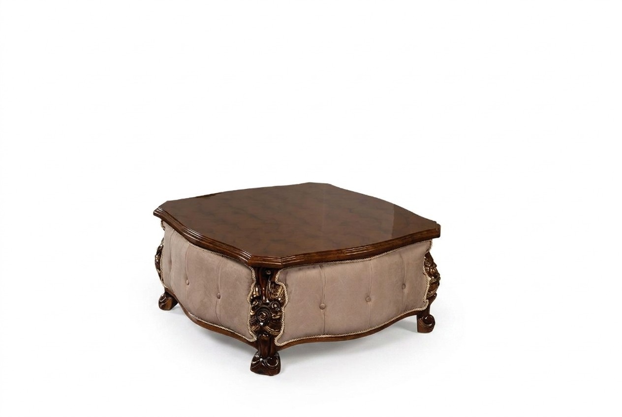 Holz Couchtisch Klassische Wohnzimmer Tische MÃ¶bel Braun Quadratisch