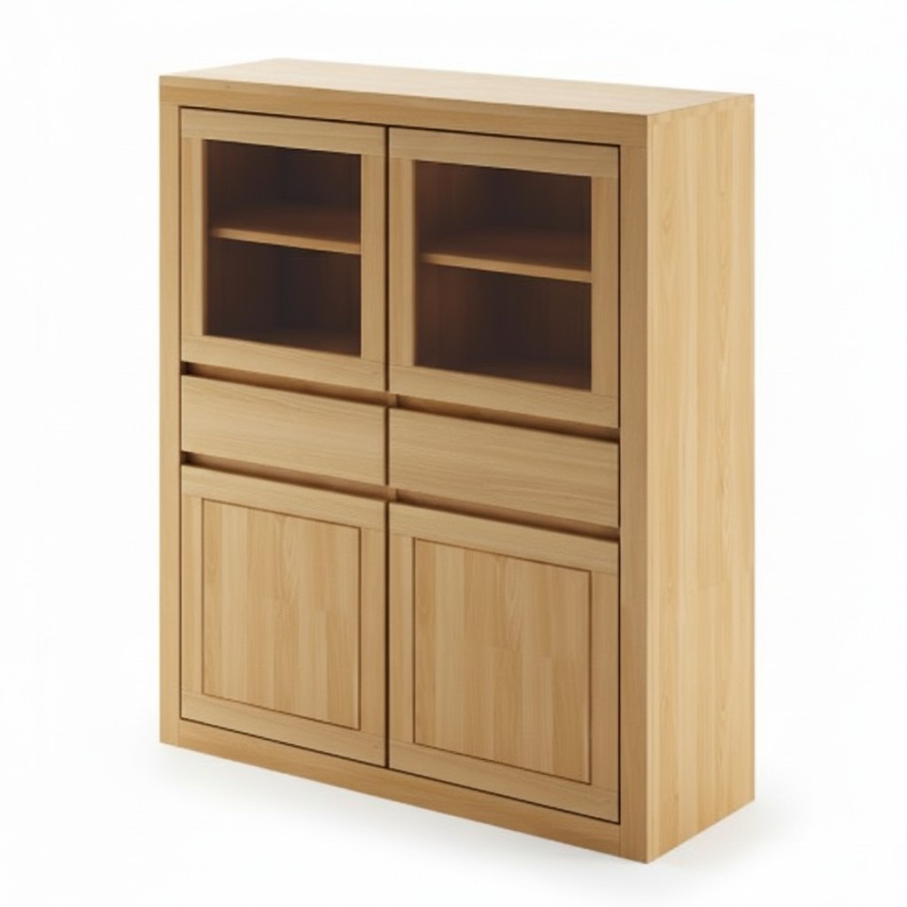 Holz Kommode Wohnzimmer Vitrine Kommode Anrichte Sideboard Holz SchrÃ¤nke Neu