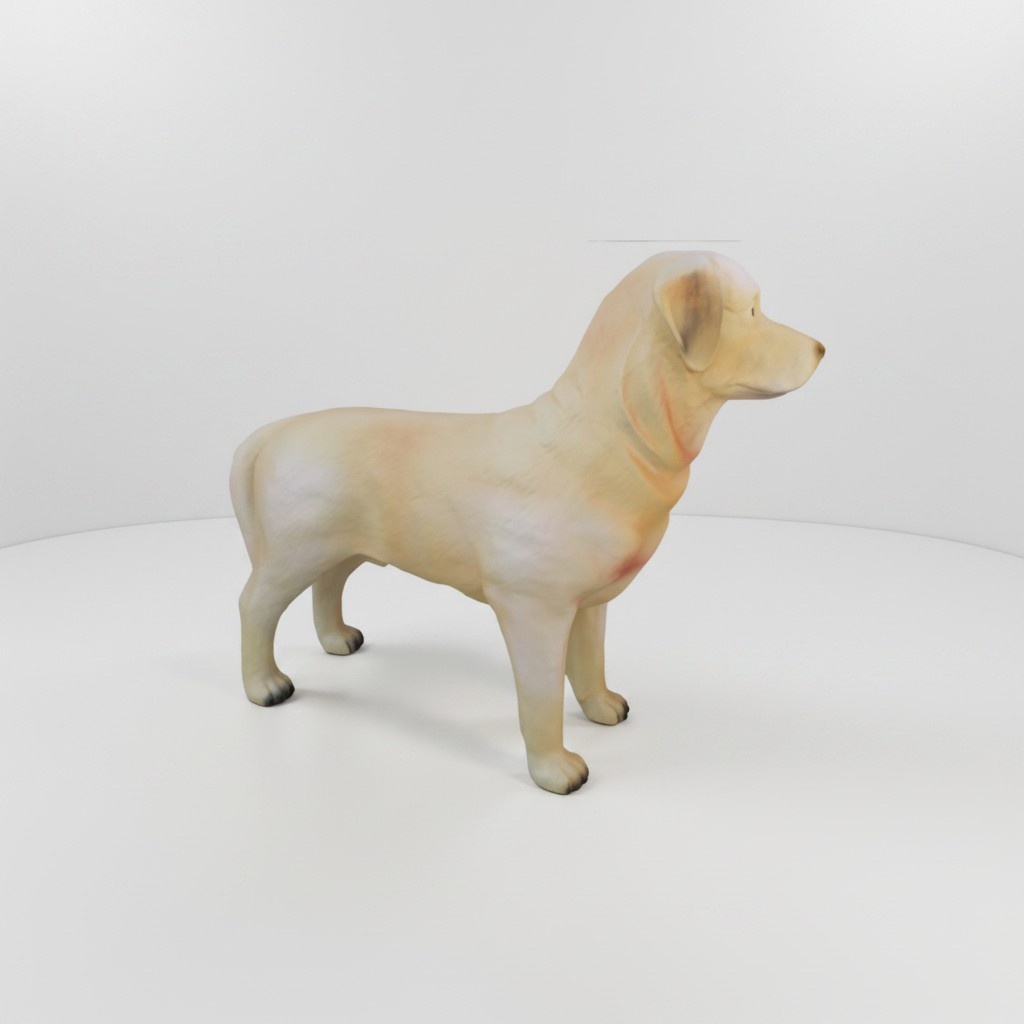 Hund Dekorative Statue Garten Figuren Statuen 75cm Lebensgroß Figur