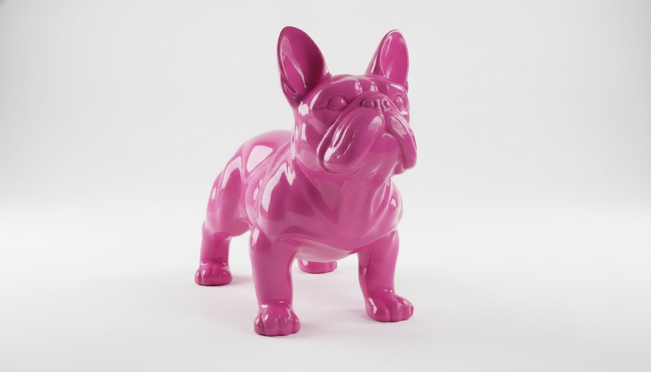Hund Figur Statue Skulptur Figuren Skulpturen Dekoration Deko Statue Garten Neu