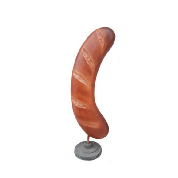 Aufsteller fÃ¼r Laden Bude Restaurant Schild Skulptur WÃ¼rstchen Wurst