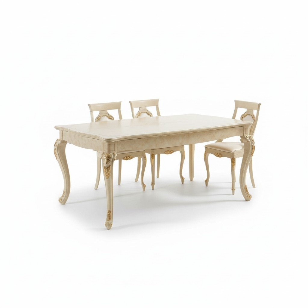 Italienische Esstische Tisch Holz Tische MÃ¶bel Esstisch Antik Stil Holztisch Neu
