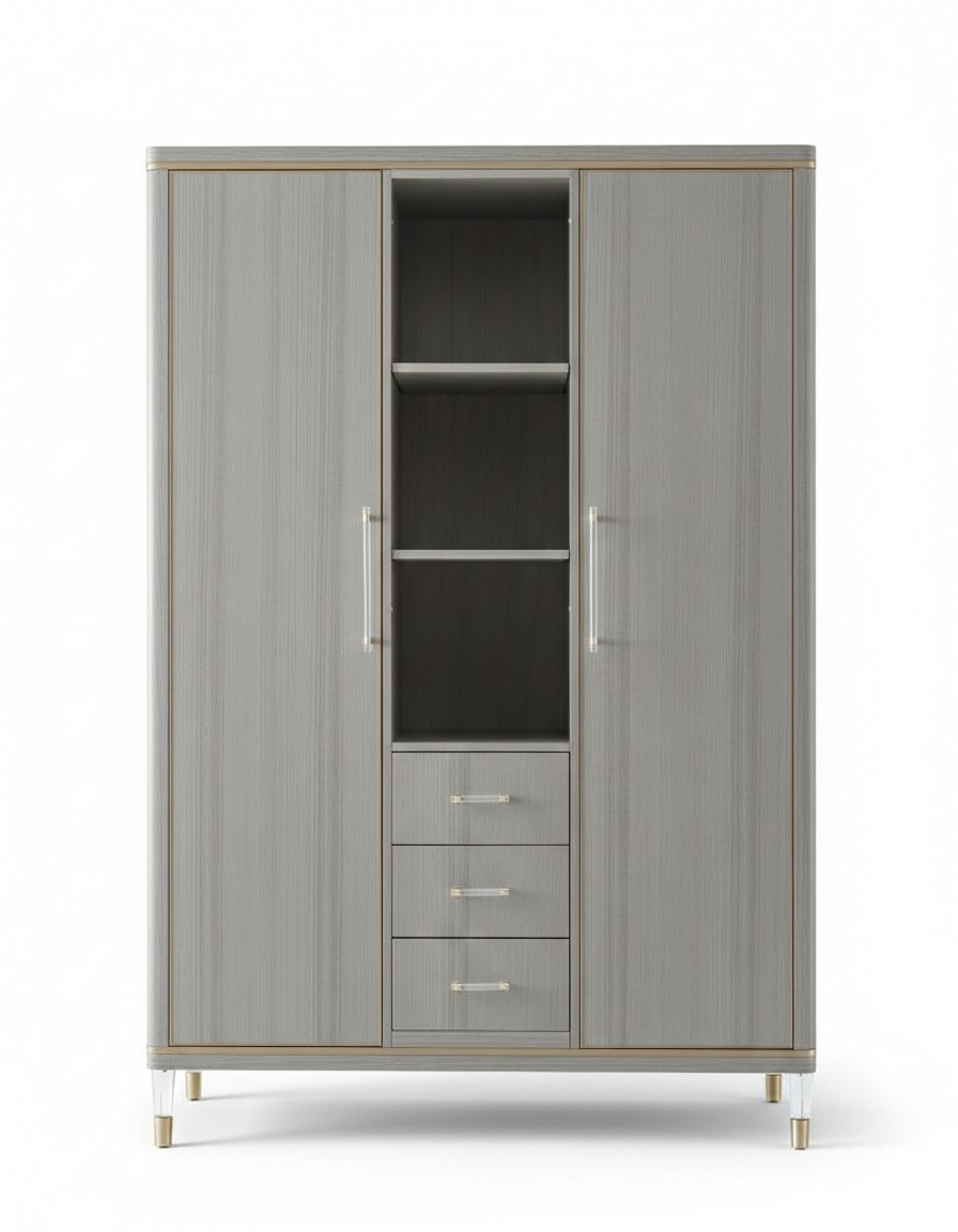 Italienische Schlafzimmer MÃ¶bel Design Kleiderschrank Holz Schrank