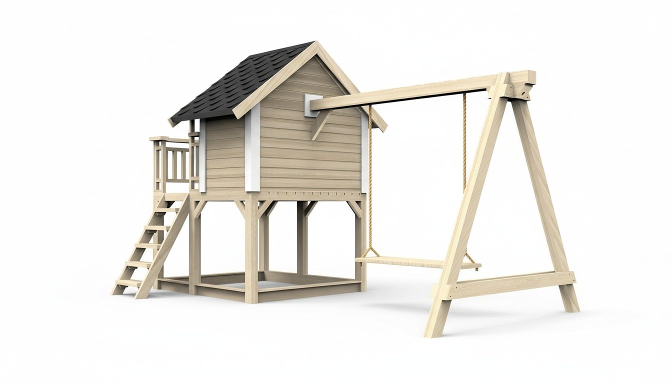 Kinderspielplatz Spielturm Spielplatz Schaukel Rutsch HÃ¼ttel Kinderhaus