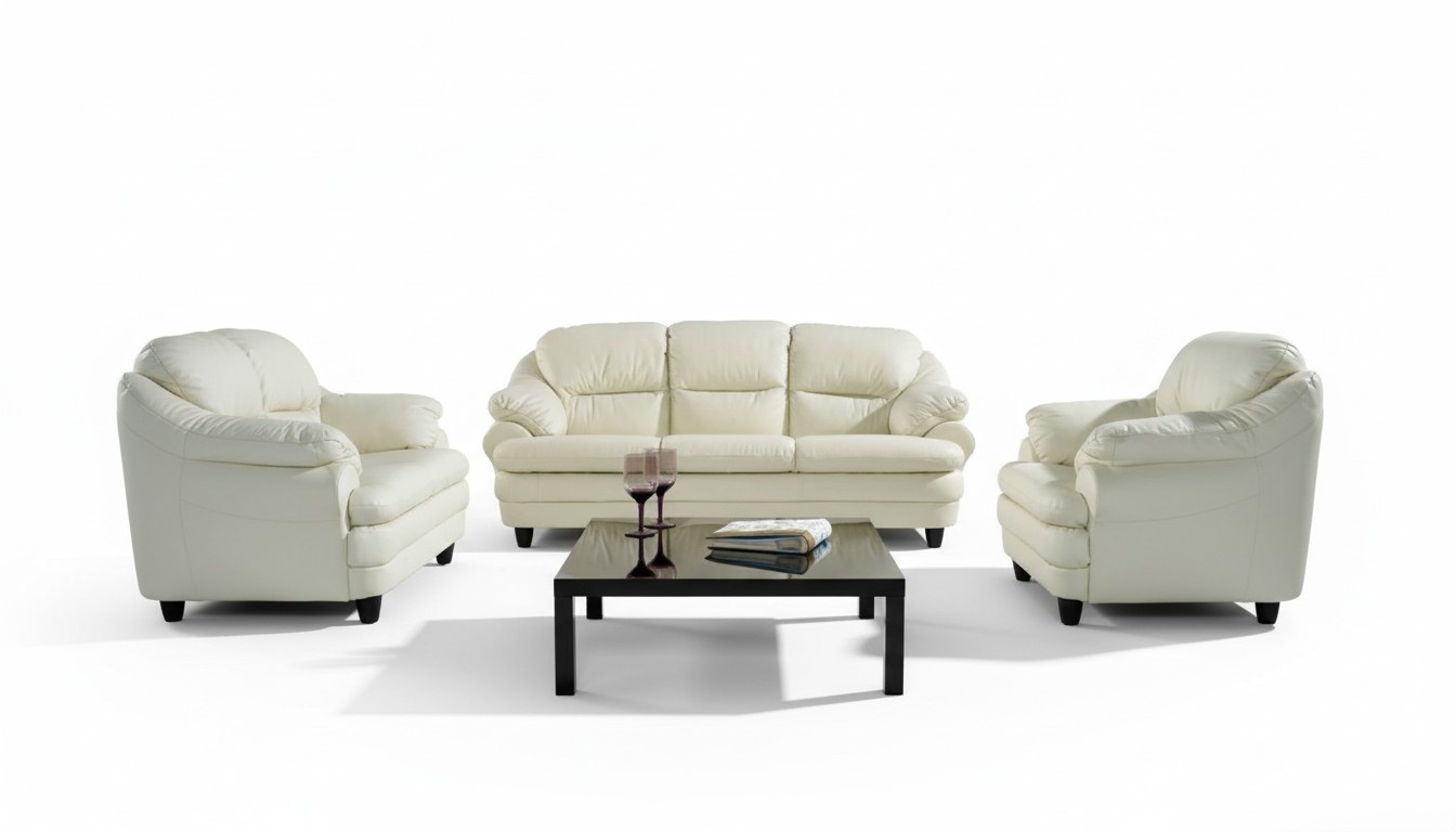 Kino Couch Dreisitzer Couch 3 Sitzer Polster Sofa Leder Sofas Couchen