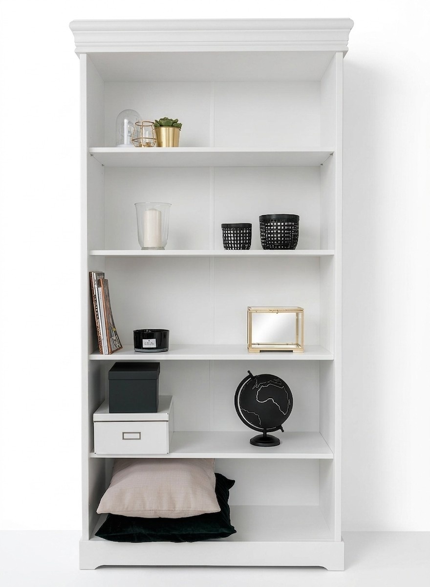 Klassisch Regal Wohnzimmer SchrÃ¤nke Holz Regale BÃ¼cherschrank Landhaus Stil