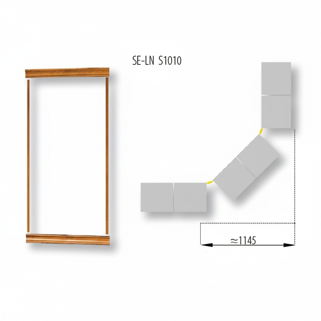 Klassische Kronenabschluss Satz fÃ¼r BÃ¼cherschrank Schrank System SE-LN-S1010