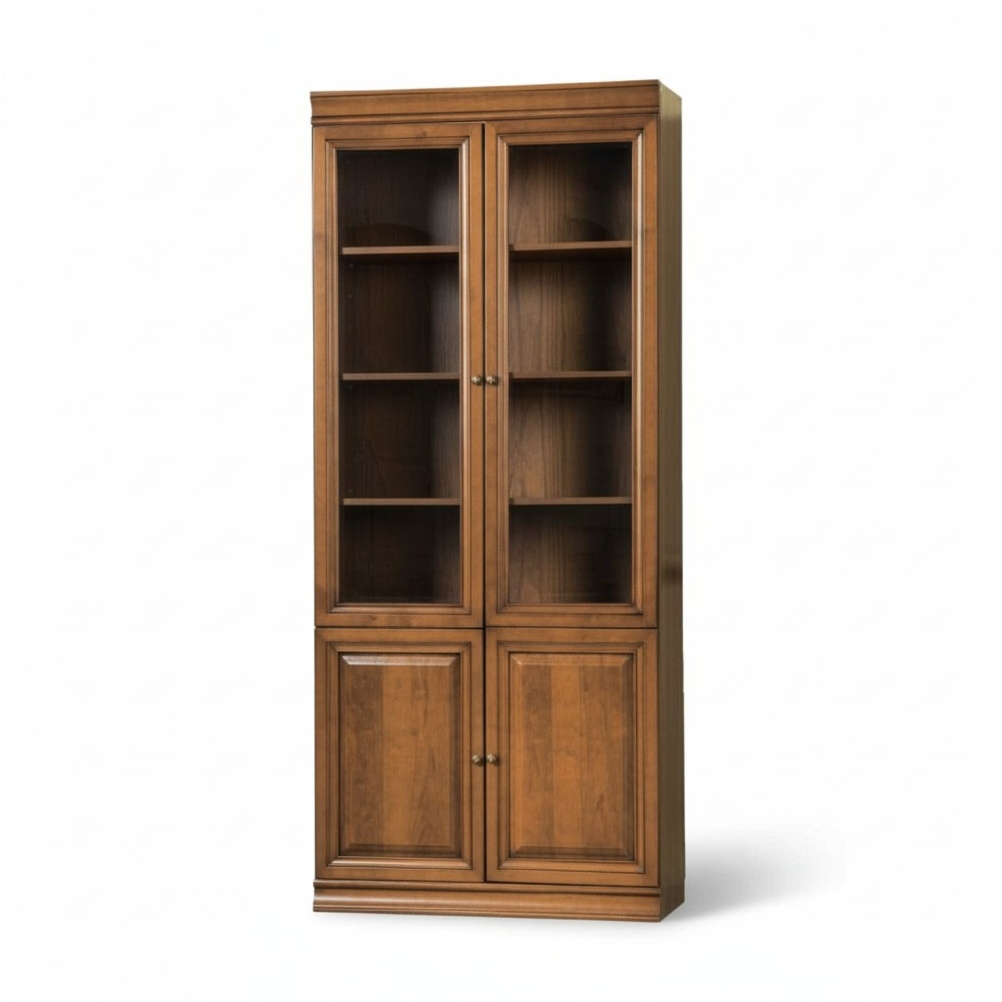 Klassische Schrank BÃ¼cherschrank BÃ¼cherregal Vitrine Vitrinenschrank Glasschrank