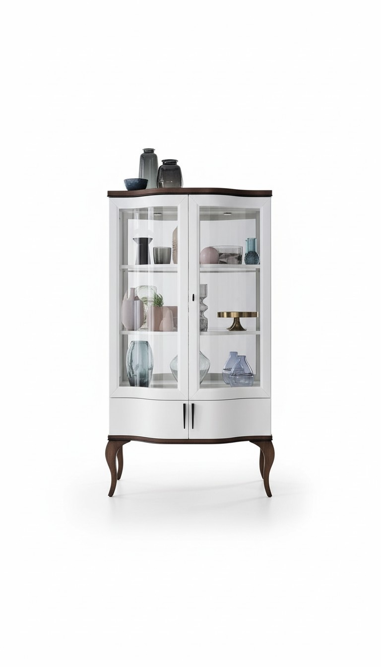 Klassische Vitrine Schrank Wohnzimmer Vitrinenschrank Vitrinen Regal SchrÃ¤nke