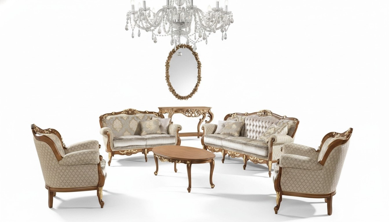 Klassischer Couchtisch Italienische Stol MÃ¶bel Wohnzimmer Couch Sofa Tisch Neu