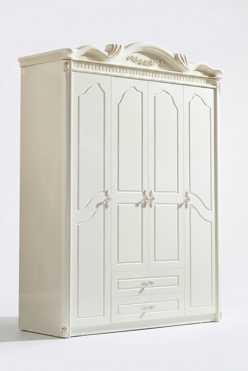 Klassischer Kleiderschrank Schrank WeiÃ SchrÃ¤nke Schlafzimmer Holz Neu