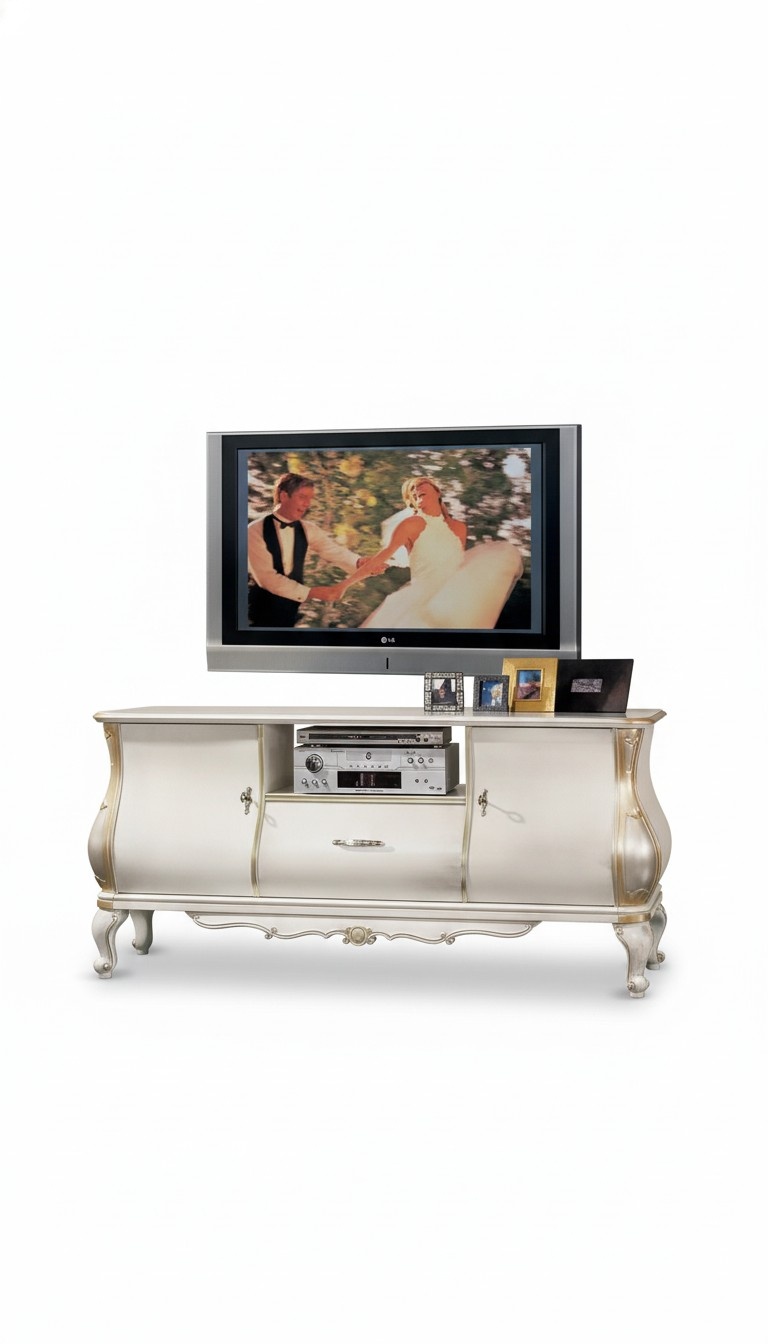 Klassischer TV-StÃ¤nder Luxus Designer Sideboard Wohnzimme Holz MÃ¶bel