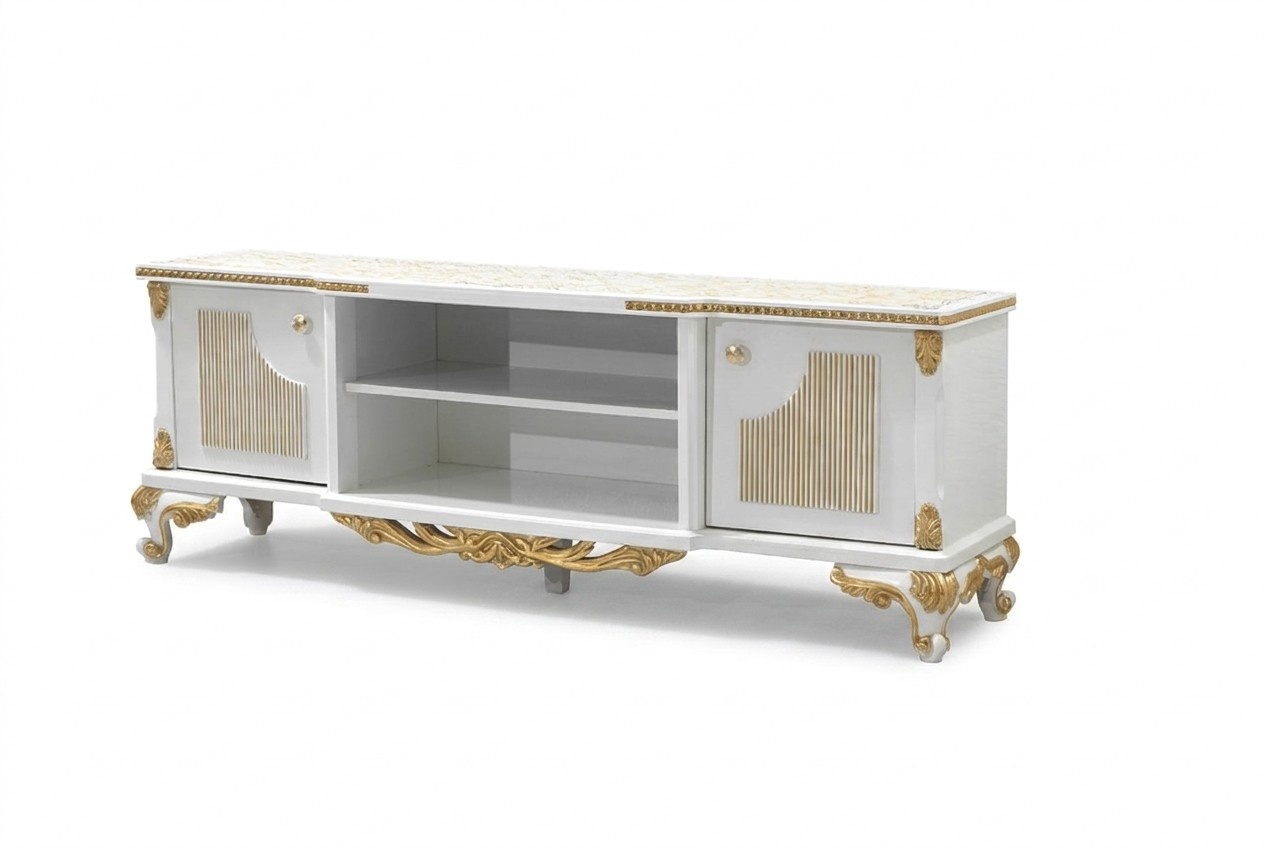 Klassisches Sideboard tv StÃ¤nder Kommode Holz Lowboard Kommoden Barock