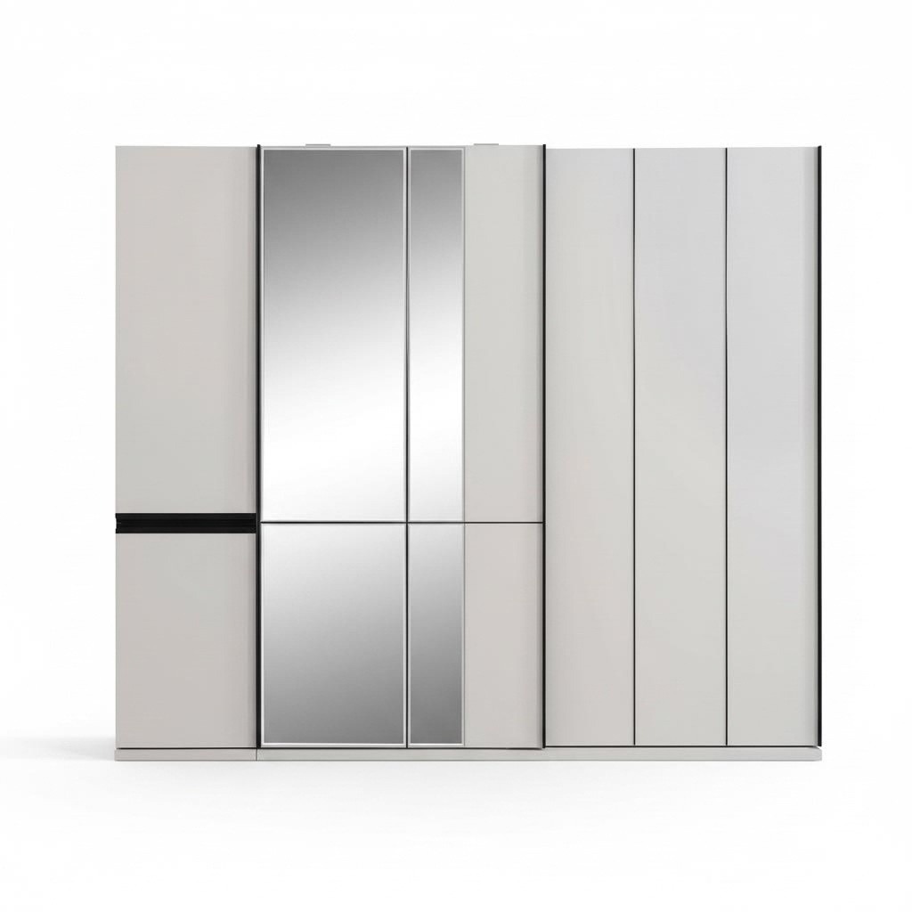 KleiderschrÃ¤nke Modern Kleiderschrank SchrÃ¤nke WeiÃ Holz Spiegel Luxus