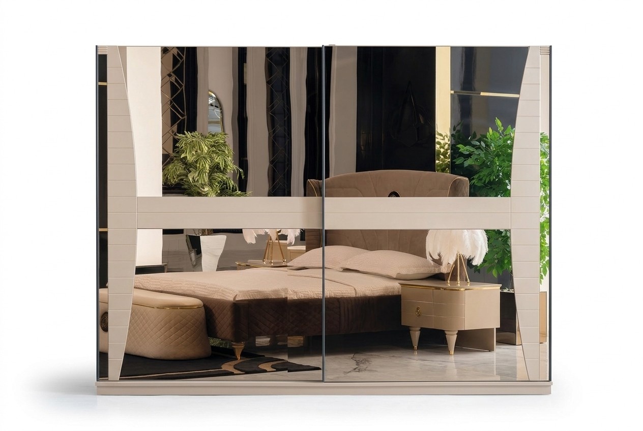 KleiderschrÃ¤nke Schlafzimmer Luxus Kleiderschrank Schrank Holz Moderne MÃ¶bel