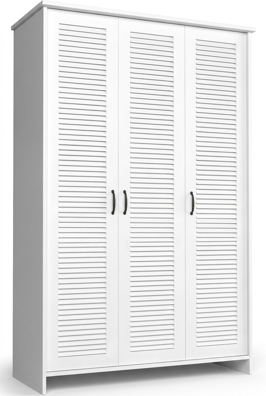 Kleiderschrank Art dÃ©co Stil SchrÃ¤nke WeiÃ Landhaus MÃ¶bel Schlafzimmer Schrank