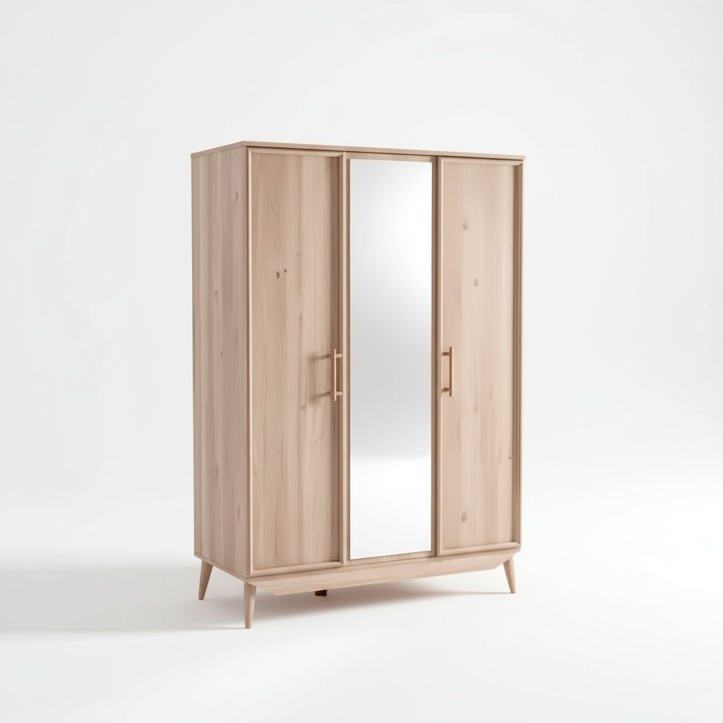 Kleiderschrank Holzschrank braun Schlafzimmer MÃ¶bel Garderobe Schrank