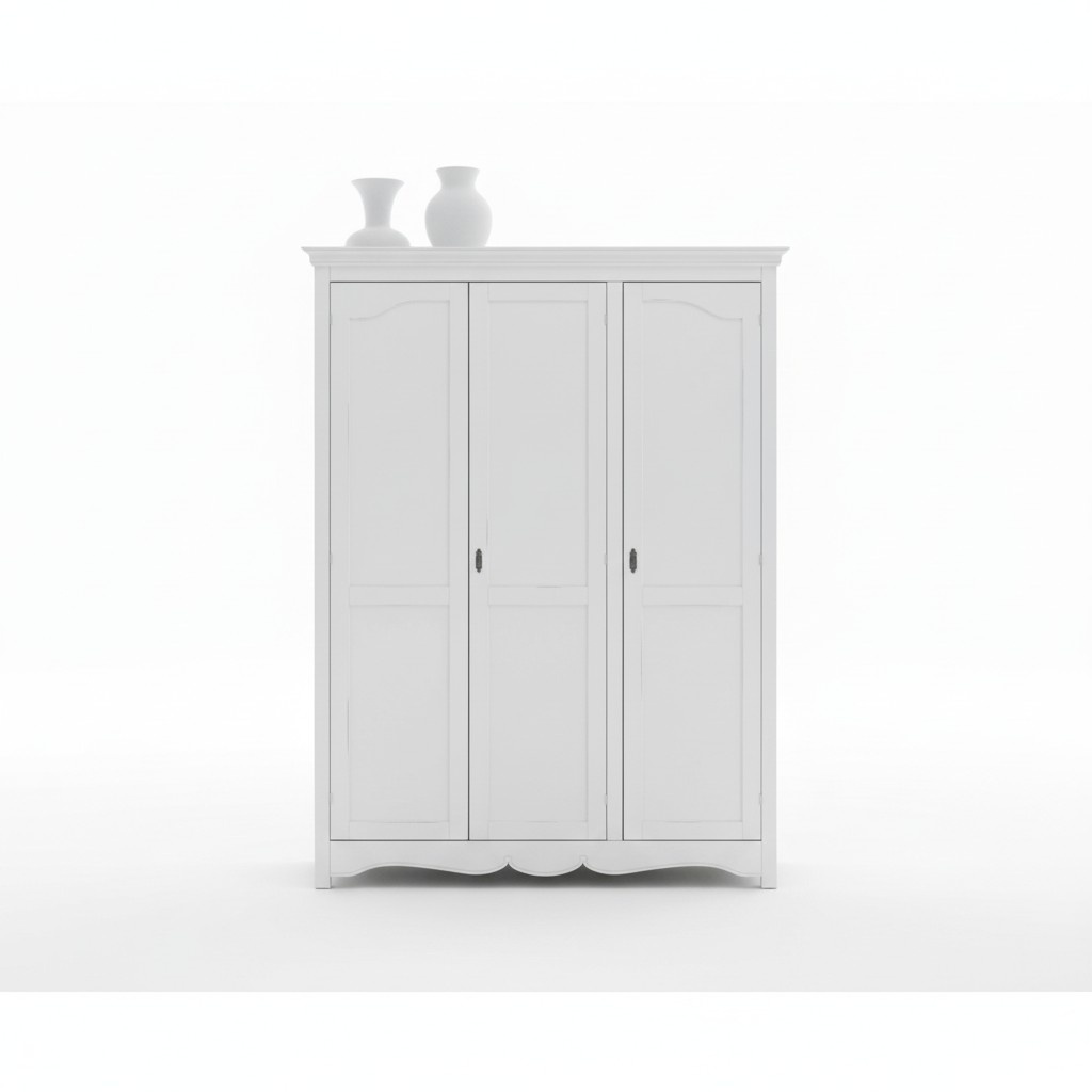 Kleiderschrank Holzschrank Schrank Schlafzimmer Luxus MÃ¶bel WeiÃ Neu