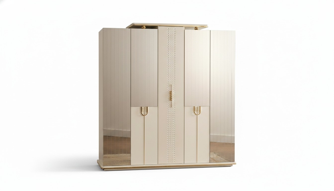 Kleiderschrank Holzschrank Schrank Schlafzimmer Luxus SchrÃ¤nke