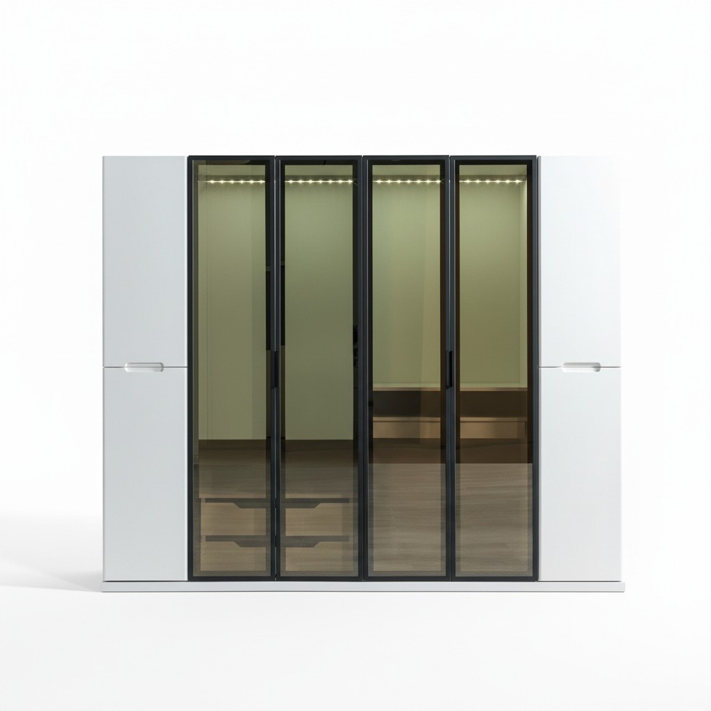 Kleiderschrank Schlafzimmer 255 cm modern groÃer Schrank
