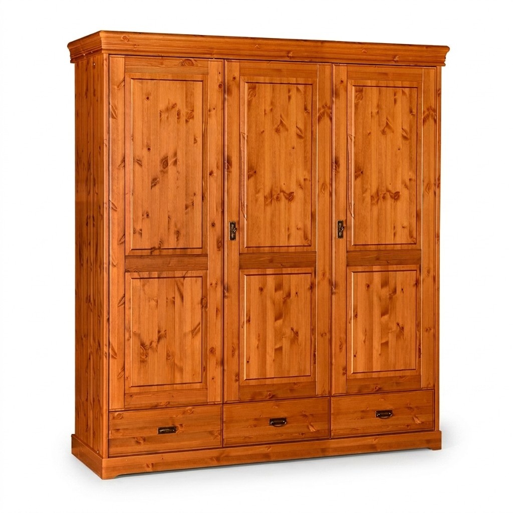 Kleiderschrank Holz Schlafzimmer Schrank Modern Stil SchrÃ¤nke mehrzweck Regale