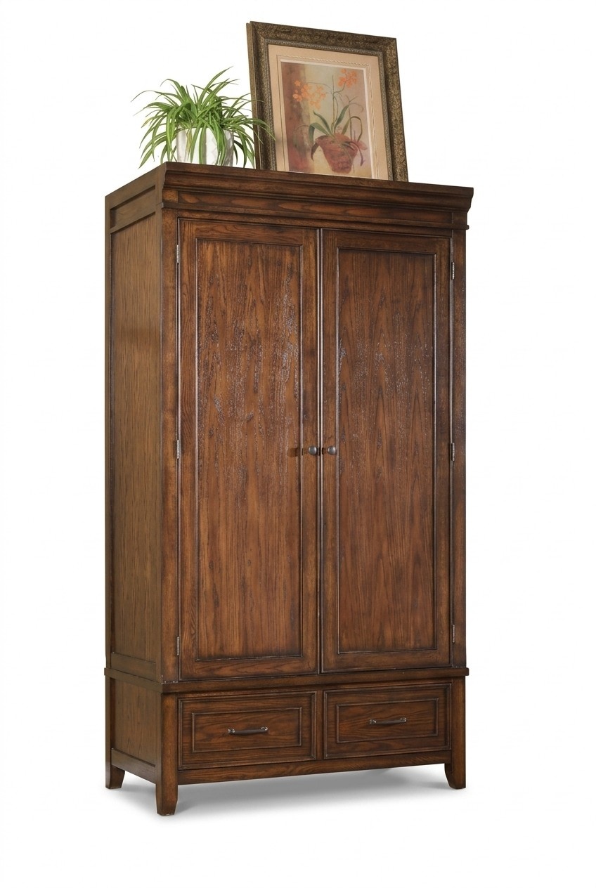 Kleiderschrank Holz Schrank Landhaus SchrÃ¤nke MÃ¶bel Schlafzimmer