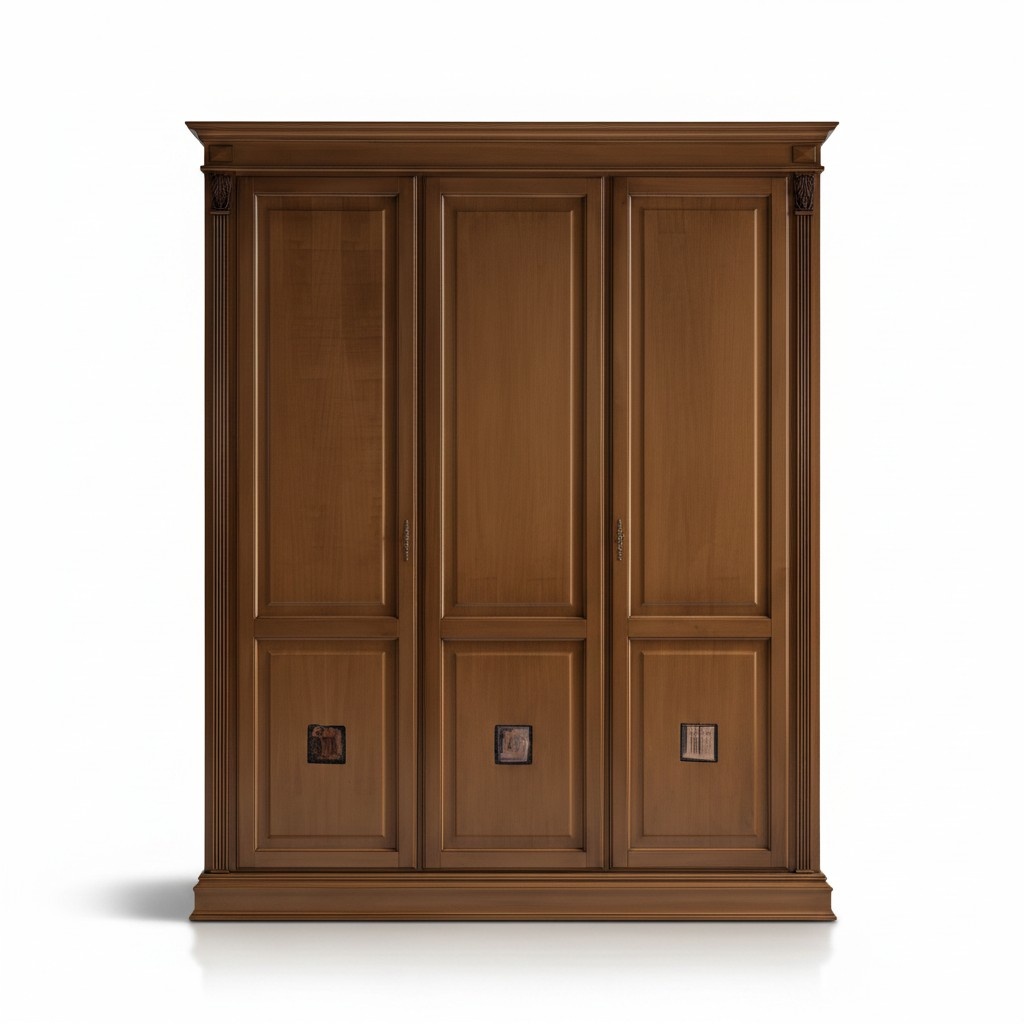 Kleiderschrank Schlafzimmer Massivholz Schrank Antik Stil Barock Rokoko SchrÃ¤nke Neu