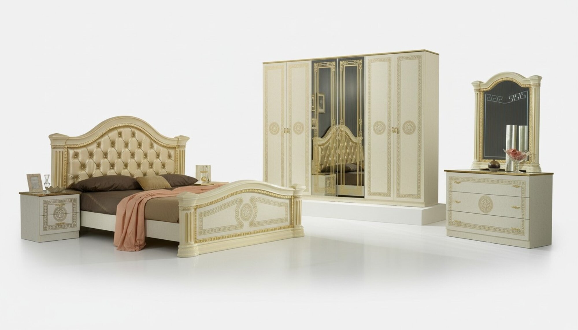 Kleiderschrank Schlafzimmer Schrank Stil Klassische SchrÃ¤nke Barock Rokoko