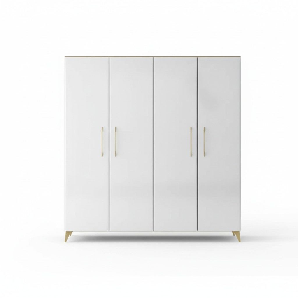 Kleiderschrank Schlafzimmer SechstÃ¼riger Schrank Holz KleiderschrÃ¤nke