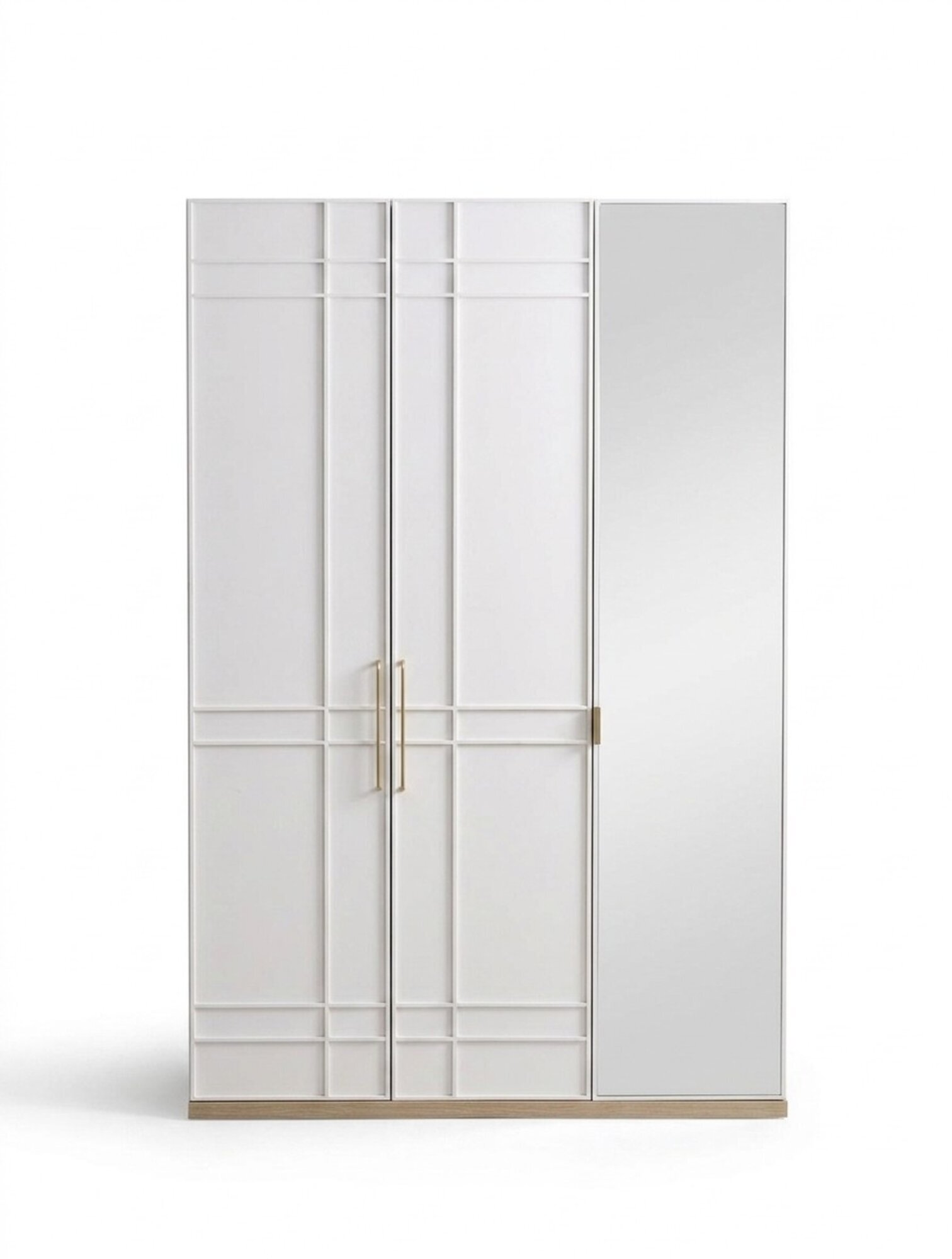 Kleiderschrank SchrÃ¤nke Holzschrank Holz WeiÃ Spiegel Kinderzimmer